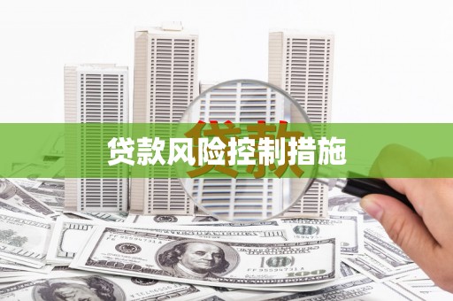 茶山贷款风险控制措施