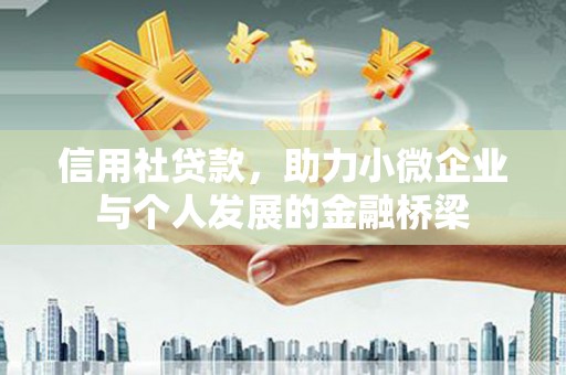 茶山信用社贷款，助力小微企业与个人发展的金融桥梁