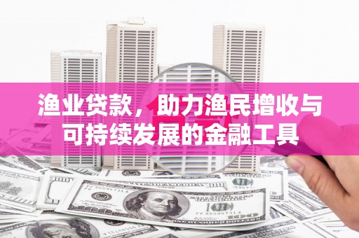 茶山渔业贷款，助力渔民增收与可持续发展的金融工具
