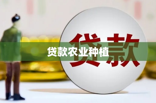 茶山贷款农业种植