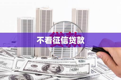 茶山不看征信贷款