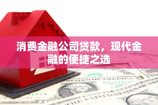 茶山消费金融公司贷款，现代金融的便捷之选