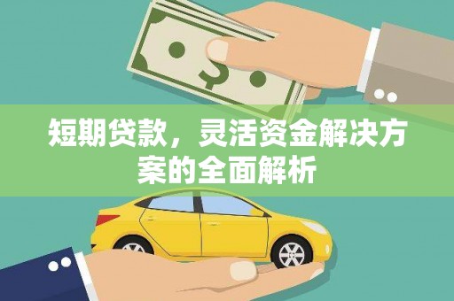 茶山短期贷款，灵活资金解决方案的全面解析