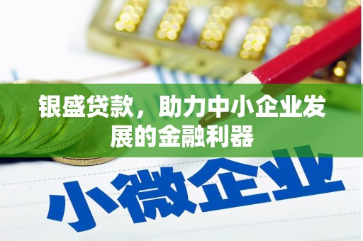 茶山银盛贷款，助力中小企业发展的金融利器