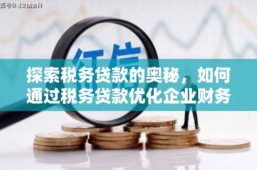 茶山探索税务贷款的奥秘，如何通过税务贷款优化企业财务