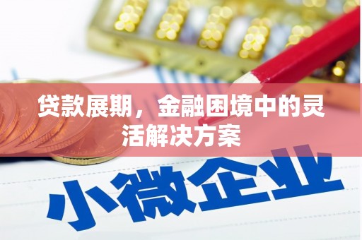 茶山贷款展期，金融困境中的灵活解决方案