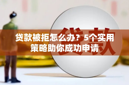 茶山贷款被拒怎么办？5个实用策略助你成功申请