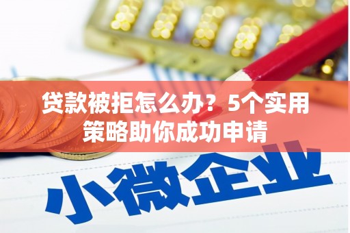 茶山贷款被拒怎么办？5个实用策略助你成功申请