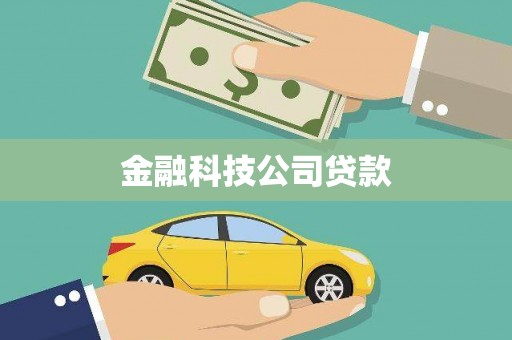 茶山金融科技公司贷款