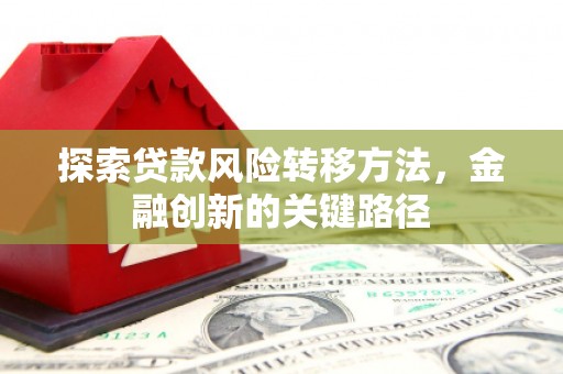 茶山探索贷款风险转移方法，金融创新的关键路径