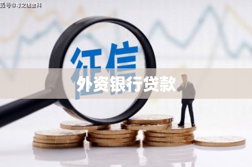 茶山外资银行贷款