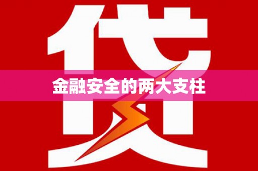 茶山金融安全的两大支柱
