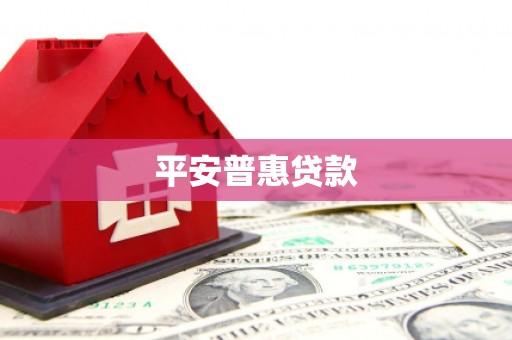 茶山平安普惠贷款