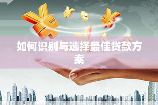 茶山如何识别与选择最佳贷款方案